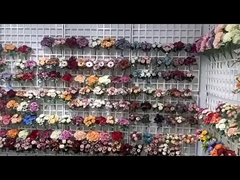 시뮬레이션 꽃, 작은 마리, 점프 오케디, 인공 가짜 꽃, 28 머리, 정원 가정 장식