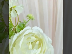 시뮬레이션 장미꽃차례, 실크 꽃, 플라스틱 꽃, 가짜 꽃, 단일 가지 거실 장식