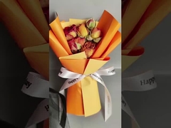 INS 스타일 크리에이티브 미니 꽃다발 자연적 붉은 장미 말린 꽃 결혼식 축제 선물 520 사랑 사람들