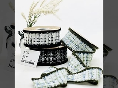 고전적인 작은 향기로운 껍질 패턴 털이 있는 가장자리 벨트