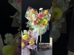 작은 줄무늬 방수 포장지, 꽃 포장지, 오프 필름, 럭켓 포장지, 신선한 플러스