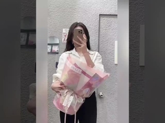 젤리 필름 시리즈 꽃꽃차례, 사탕 포장용 종이 및 고체 인을 위한 방수 포장용 종이