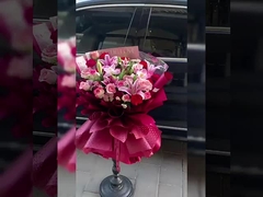 로맨틱 러브 시리즈 꽃 가게 꽃 포장지, 꽃 포장지, 꽃 장미 종이