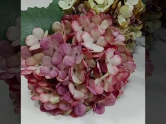 유럽 기름 그림 수직 공 단일 가지 시뮬레이션 가짜 꽃 레트로 꽃 배열