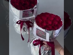 은 거울 꽃 포장 종이, 반사 거울 표면 종이, PVC 틴 필름, 물 파동 크림