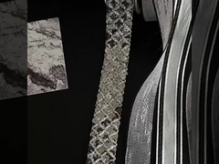 퀴시 블랙 실버 시리즈 리본