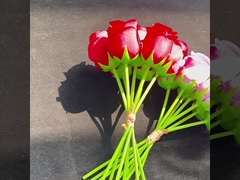 시뮬레이션 7개의 머리 로즈 도매 제국 부녀 로즈 핸드헬드 로즈 펀들 가구 호텔