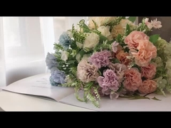 앵무새 시뮬레이션 꽃 봄 색상 시리즈 작은 손잡이 꽃 어머니의 날 가짜 꽃 신선한 s