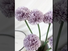 모형 꽃 6 조각 미니 볼 집 장식 식탁 꽃 호텔 부드러운 장식 꽃