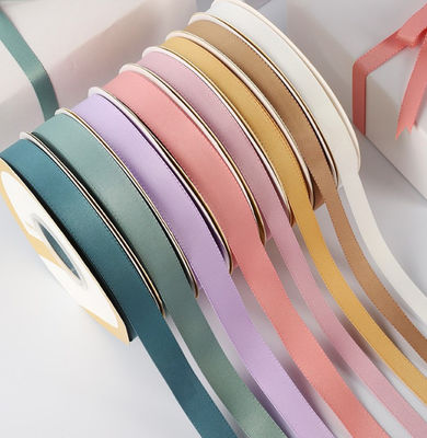 주문 가늘고 긴 DIY 활 장식 선물 상자 리본을 패키징하는 광택이 없는 목화꽃 온라인 제조