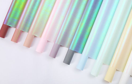 주문 유통 100% 방수성 홍채꽃꽃 뭉치 포장용 종이 온라인 제조