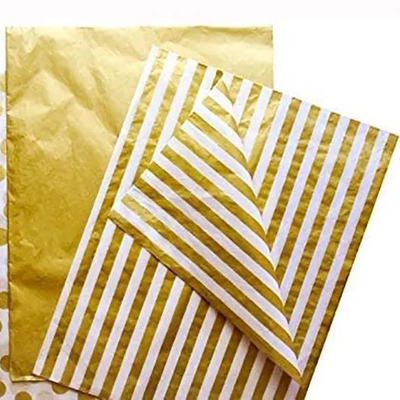 주문 잉크젯 프린팅 기술과 함께 퇴색 저항 금 Kraft 선물 포장 종이 online manufacture