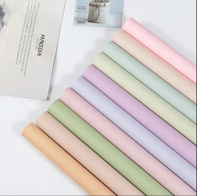 주문 고색 마카론 꽃 포장 종이 선물 공예 산업에 이상적입니다. online manufacture
