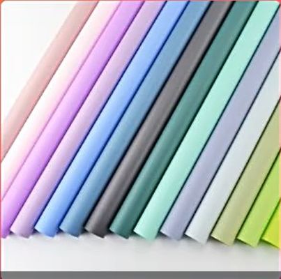 주문 꽃 포장 용액 고체 플라스틱 셀로판 포장재로 방수 종이 장 온라인 제조