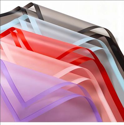 주문 방수형 꽃 포장용 종이 단순 스타일 디자인 오프셋 인쇄 한국 종이 패키지 60X32X1cm 온라인 제조