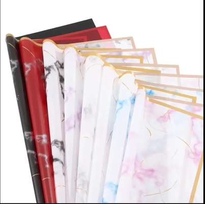 주문 꽃가루 포장용 다채색 8색 방수 꽃 포장용 종이 online manufacture