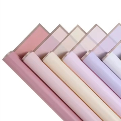 주문 50g 한국 선물 포장용 방수 플라스틱 꽃다발 포장용 종이 online manufacture