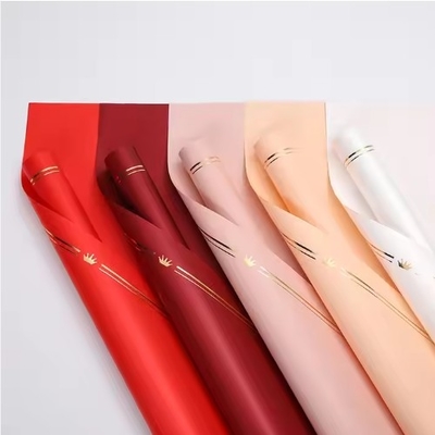 주문 50g 왕관 패턴의 방수 꽃 포장용 종이 주문형 선물 포장 online manufacture