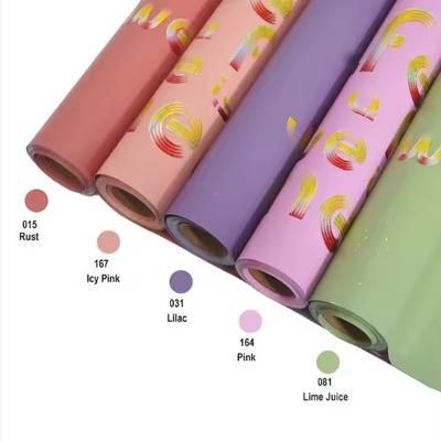 주문 58*58cm 꽃 포장용 종이 방수 한국어 패키지 다채색 online manufacture