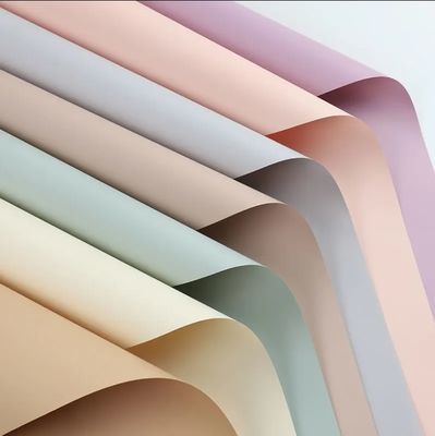 주문 투명성 방수성 꽃꽃차례 포장용 종이 맞춤형 한국 포장 온라인 제조