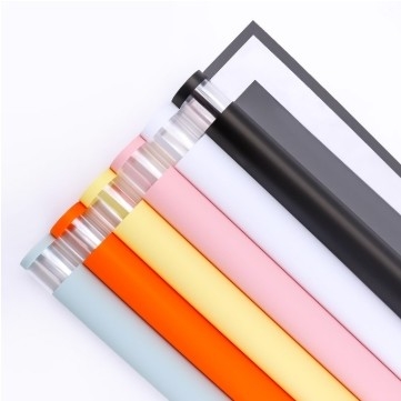 주문 56*56cm 퀴시 페스티벌 꽃 포장용 종이 순수한 종이 및 방수 online manufacture