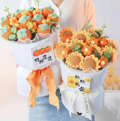 주문 핸드메이드 넥타이 선플라워 꽃받침조각, 여자친구/동물에게 생일 선물, 창의적인 졸업 시즌 선물 online manufacture