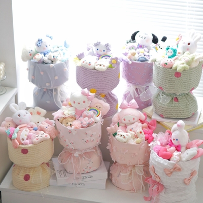 주문 20x35cm 인형꽃차례 여자 친구의 생일 또는 Qixi 발렌타인 데이에 대한 독특한 선물 online manufacture