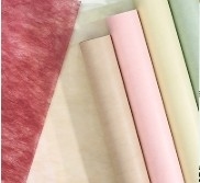 주문 한국식 추출 우유 면화 면화 종이 꽃 포장 종이 online manufacture
