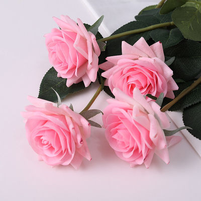 주문 시뮬레이션 작은 각의 장미 결혼식 장미 벽 및 거리 표지 장식 온라인 제조