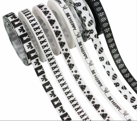 좋은 가격 부활절 리본, 흑백 부활절 왕관, 활 장식 리본, 부활절 달걀 바구니, 선물 포장 리본 온라인으로