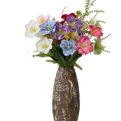 좋은 가격 시뮬레이션 툴립 보라색 시뮬레이션 꽃 고급 감각 현실적 국경 횡단 도매 툴립 모방 진짜와 가짜 꽃 인공 꽃 온라인으로