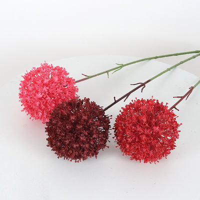 좋은 가격 맞춤형 싱글 스칼리온 공 플라스틱 꽃 결혼식 시뮬레이션 꽃 결혼식 홀 도로 가이드 꽃 배열 장식 가짜 꽃 온라인으로