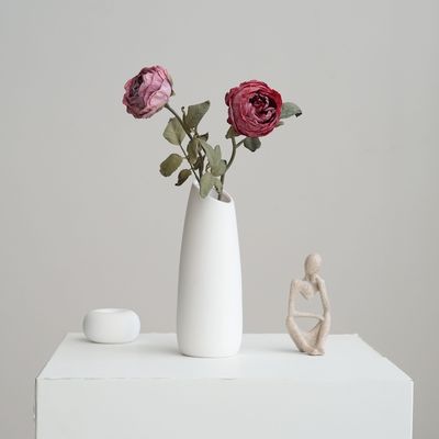 좋은 가격 시뮬레이션 꽃 단일 Manta 장미 꽃다발 촬영 프로페시, 노르딕 가정 장식 결혼 꽃다발 국경 핫 판매 온라인으로