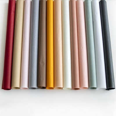 주문 다색 꽃 포장지 배면 면 및 펄 옵션 배송 시간 30-45일 online manufacture