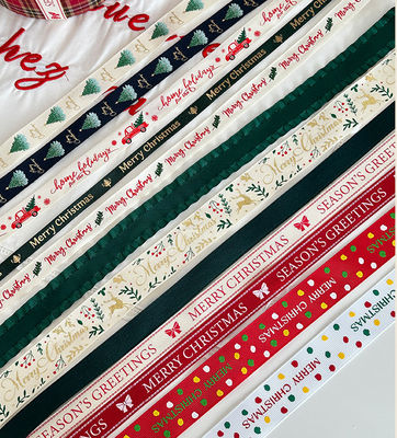 주문 1.6cm 친환경 수제 DIY 꽃집 플로럴 포장 리본 2024 크리스마스 리본 꽃다발 포장용 온라인 제조