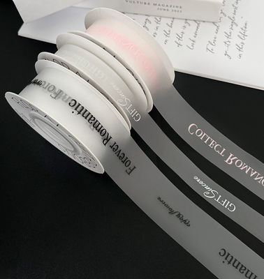 주문 딩지 오리지널 흐린 투명한 리본 꽃 리본 리본 띠 꽃 세트 장식 재료의 수작업 선물 온라인 제조