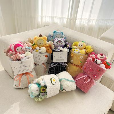 주문 여자친구와 가장 친한 친구의 발렌타인 데이 애니메이션 인형 꽃받침 online manufacture