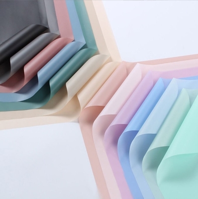 주문 꽃 포장지 무광 방수 반투명 꽃무늬 포장 재료 (다양한 색상) online manufacture