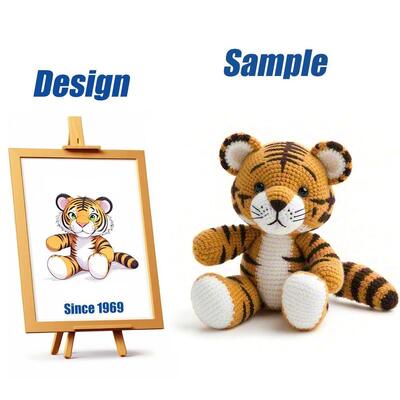 주문 Custom Amigurumi Crochet Plush Toy, OEM CE/EN71/CPC/ASTM 인증과 함께 11-30cm 부드러운 붓 장난감 온라인 제조
