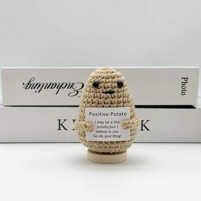 주문 DIY 크로체트 만화 꽉 짜인 넥타이 인형 공예품 수작업 바늘 양털 키트 장난감 인형 어린이용 온라인 제조
