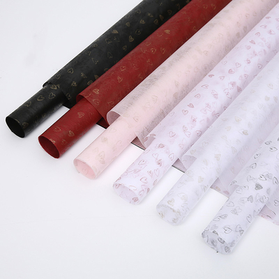 주문 꽃다발을 위한 페이퍼 시트를 감싸는 Eco 우호적 60cmx60cm 비 우븐 꽃 online manufacture