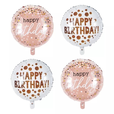 좋은 가격 생일 동안 홀세널 파티 18 일 인치 생일 축하 라운드 포일 파티 플로팅 풍선 마일라 풍선 온라인으로
