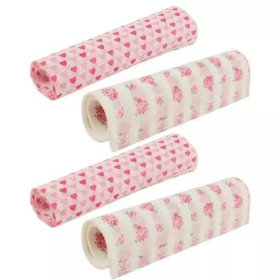 좋은 가격 인쇄되는 분홍색 선물 티슈 페이퍼 Kraft 포장지 Rolls는 주문 로고를 방수 처리합니다 온라인으로