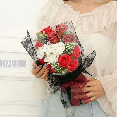 좋은 가격 결혼식 꽃조각을 위한 방수 장식용 인공 꽃 온라인으로