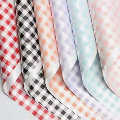 좋은 가격 58*58cm 20pcs 한 패키지 합성 종이 꽃 포장용 종이 DIY 꽃 장미 온라인으로