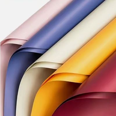 좋은 가격 도매 주문 디자인 순수한 색의 장미 선물 포장 꽃꽃차례를 위한 포장용 종이나 온라인으로