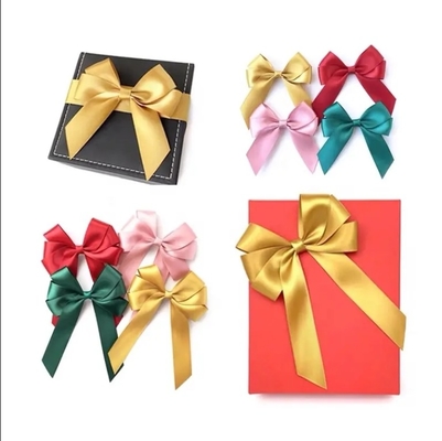 좋은 가격 DIY 선물 장식 리본 활과 탄력적인 선물 포장 리본 13cm * 15cm 또는 사용자 정의 온라인으로