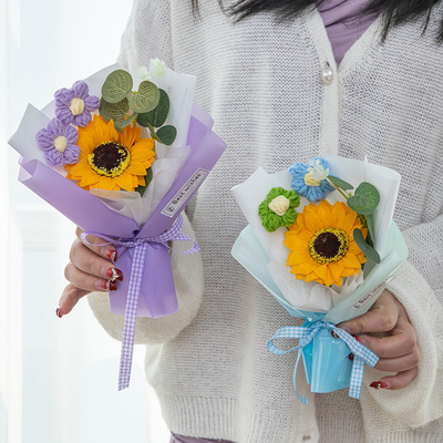 좋은 가격 손으로 만든 햇꽃 꽃束, 완성 된 꽃束, 축제 선물 온라인으로