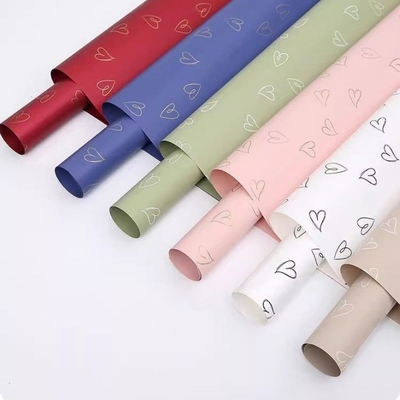 좋은 가격 사랑스러운 꽃 포장용 종이, 단색 신시아 꽃 포장지, 꽃 가게 꽃 예술, 방수 오야 종이 온라인으로