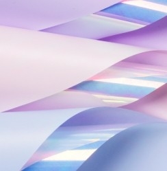 좋은 가격 High end Korean style dual color iridescent film paper flower packaging paper 온라인으로